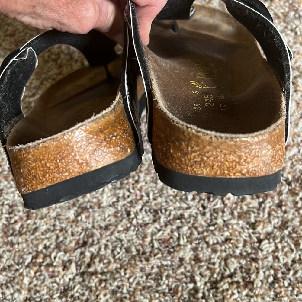 Pre Loved! Birkenstock Papillio Thong Sandals! Size 38 Regular. - Picture 6 of 12